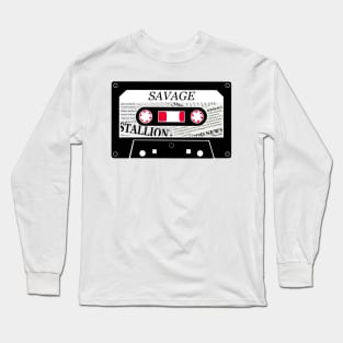 Savage Cassette Tape Long Sleeve T-Shirt